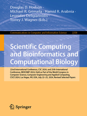 cover image of Scientific Computing and Bioinformatics and Computational Biology
